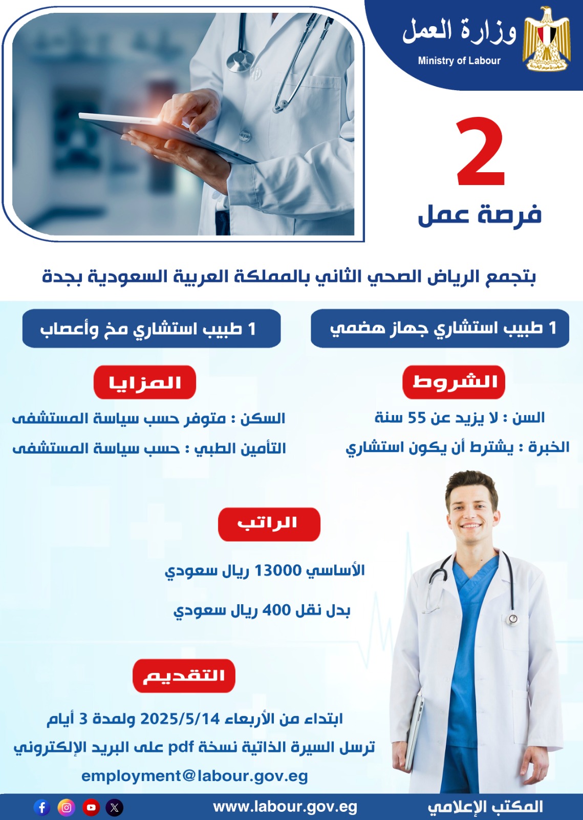 وزير القوى العامله 